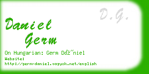 daniel germ business card